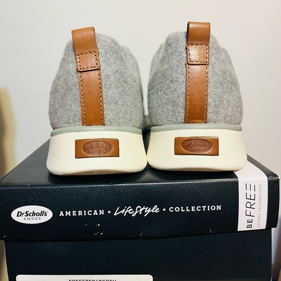 COPY - Dr Scholl’s Lt Gray Wool Blend Lace up Sneaker - Picture 4 of 9